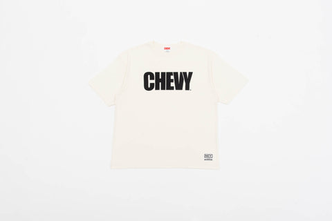 CHEVY フロント ロゴ 5.6オンス ビックシルエットTシャツ ビンテージ