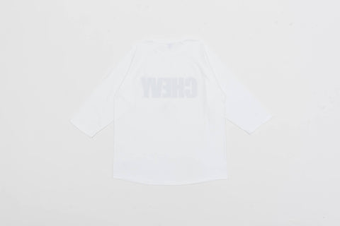 CHEVY フロント ロゴ 5.6オンス ラグラン 3/4スリーブTシャツ