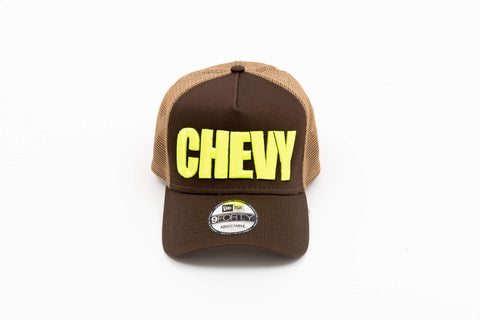 CHEVY 3D ロゴ トラッカーメッシュキャップ
